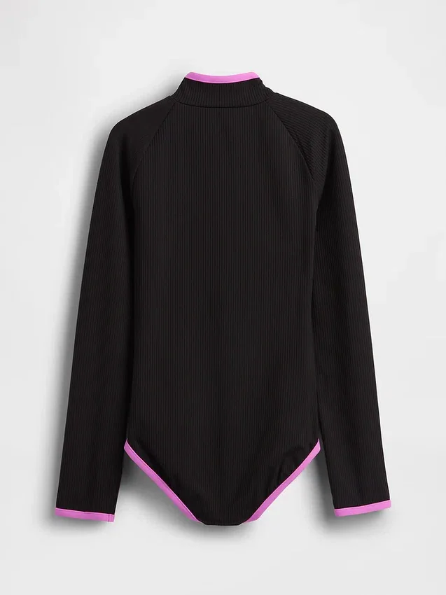 Jednoczęściowy kombinezon kąpielowy typu rash guard dla dzieci