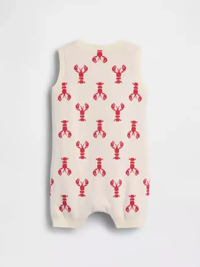 Jednoczęściowy sweter dla niemowląt „Baby Lobster”