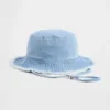 Kapelusz typu bucket z postrzępionym brzegiem