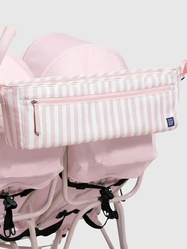 Klasyczny organizer dla rodziców babyGap do wózka podwójnego