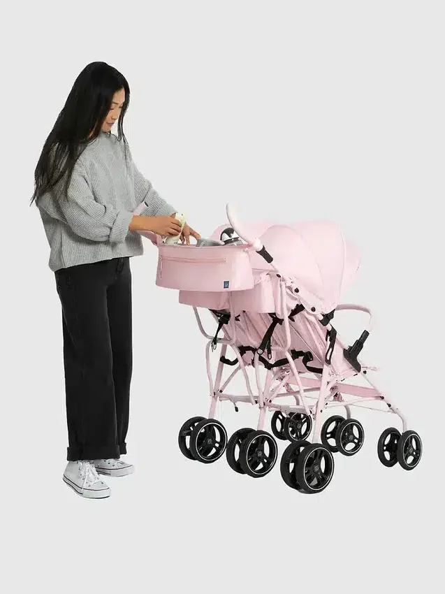 Klasyczny organizer dla rodziców babyGap do wózka podwójnego