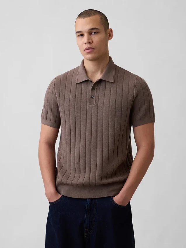 Klasyczny sweter polo
