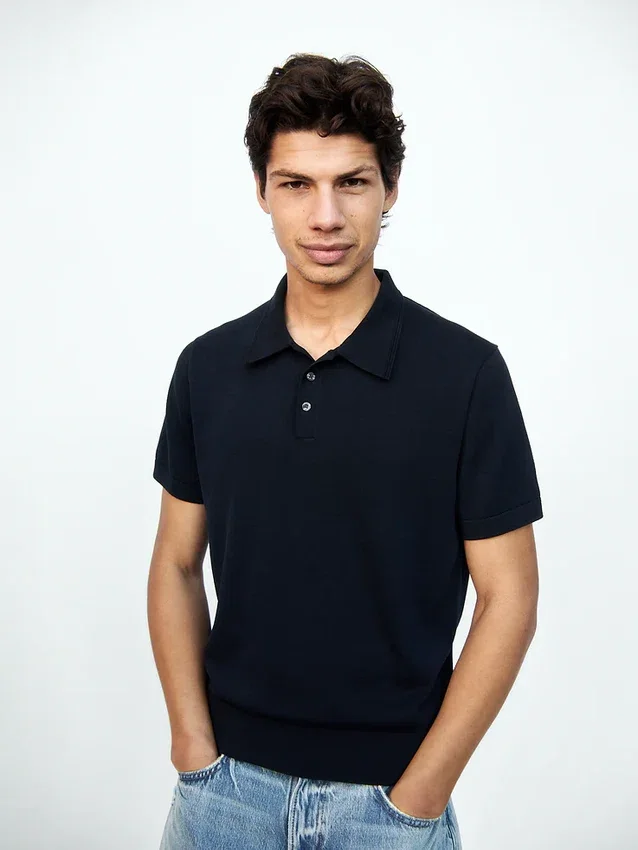 Klasyczny sweter polo
