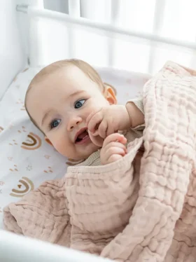 Kocyk muślinowy dla niemowląt Comfy Cubs