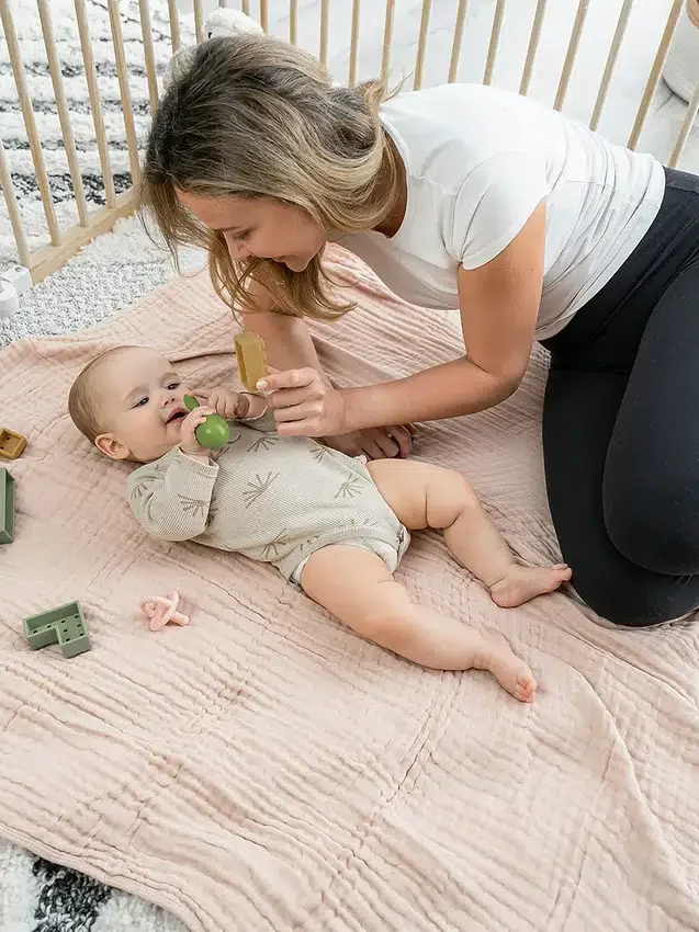 Kocyk muślinowy dla niemowląt Comfy Cubs
