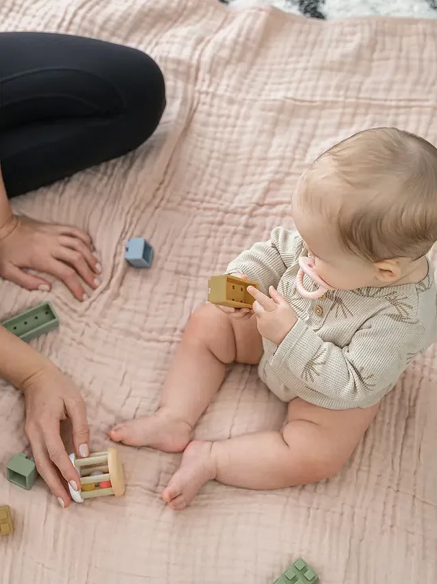 Kocyk muślinowy dla niemowląt Comfy Cubs