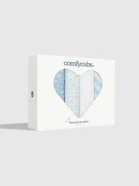 Kocykowate otulacze z muślinu Comfy Cubs