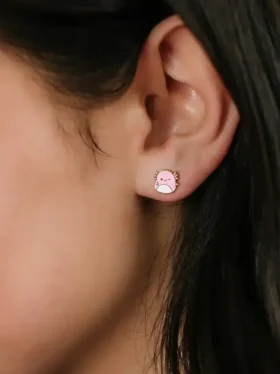 Kolczyki z zakrętką „Squishmallows Archie” marki Pierced Co