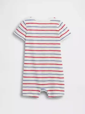 Kombinezon dla niemowląt Baby First Favorites Henley Shorty