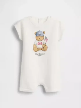 Kombinezon dla niemowląt Vintagesoft Brannan Bear Shorty