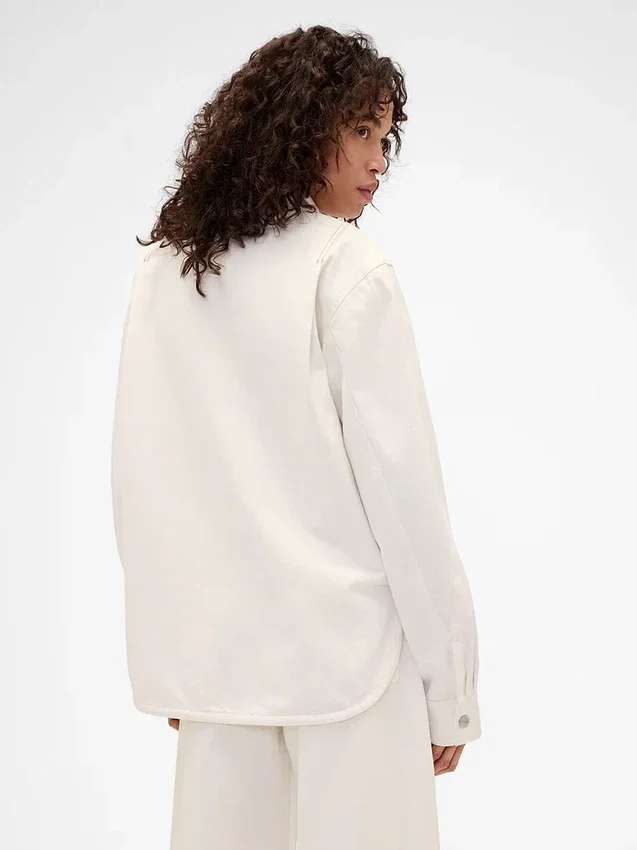 Koszula dżinsowa GAP × Victoria Beckham z zamkiem