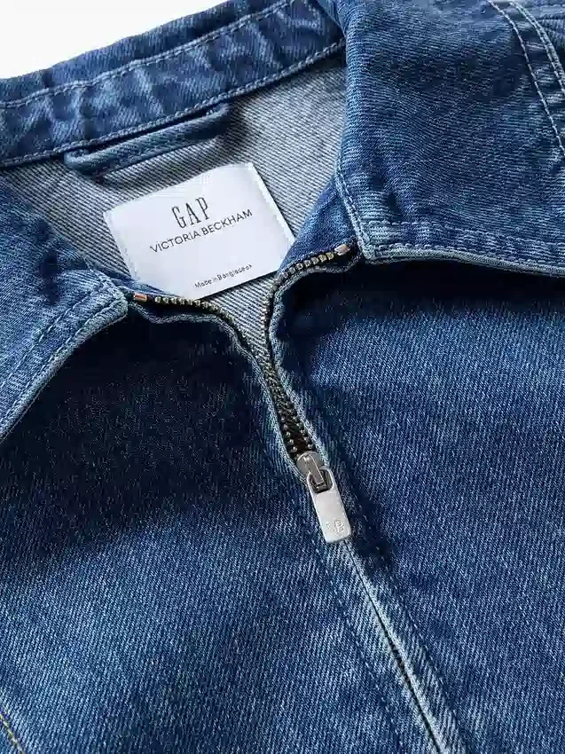 Koszula dżinsowa GAP × Victoria Beckham z zamkiem