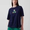 Koszula oversize z logo Brannan Bear