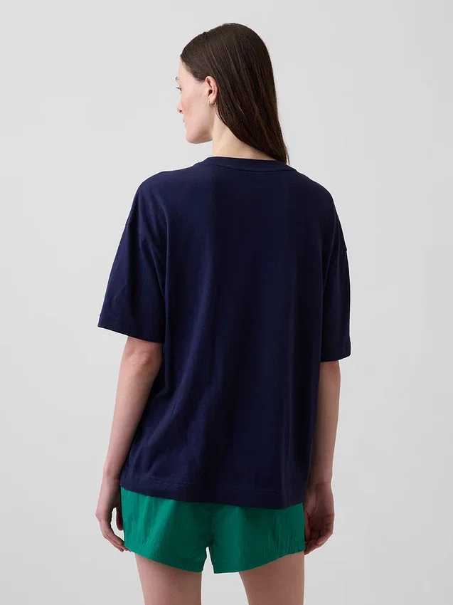 Koszula oversize z logo Brannan Bear