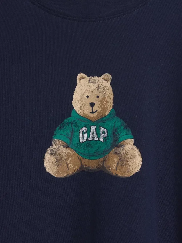 Koszula oversize z logo Brannan Bear