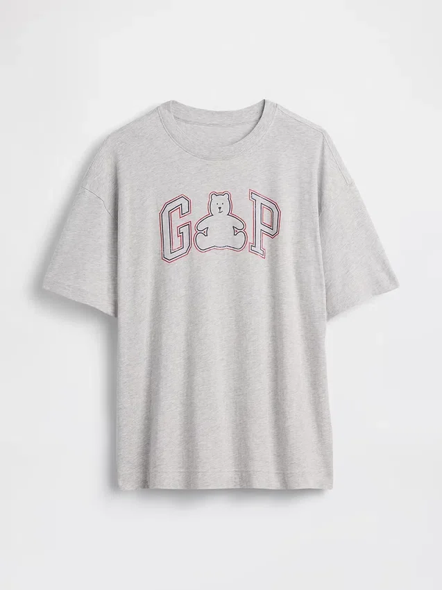 Koszula oversize z logo Brannan Bear