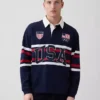 Koszula rugby Team USA dla dorosłych