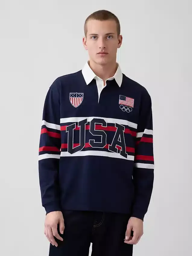 Koszula rugby Team USA dla dorosłych