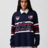 Koszula rugby Team USA dla dorosłych