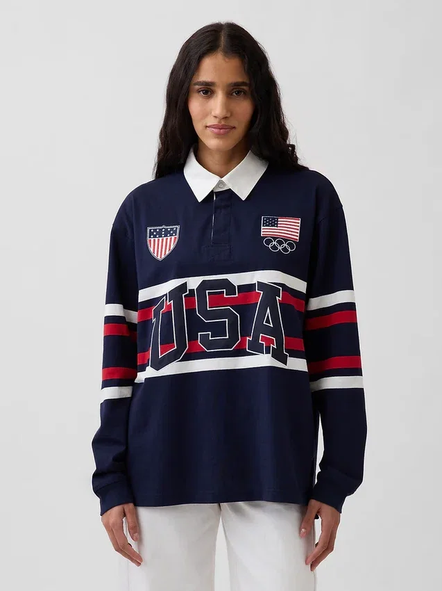 Koszula rugby Team USA dla dorosłych
