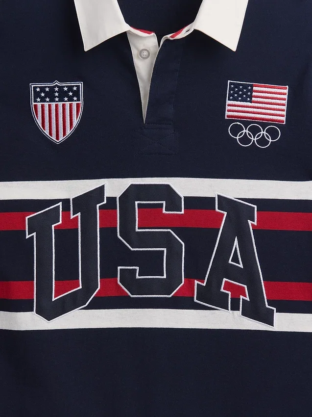 Koszula rugby Team USA dla dorosłych