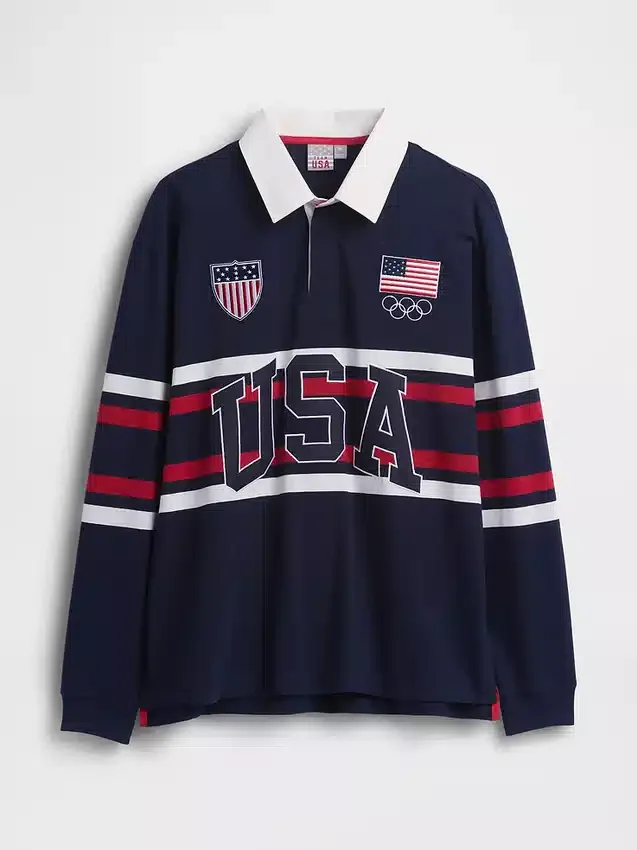 Koszula rugby Team USA dla dorosłych