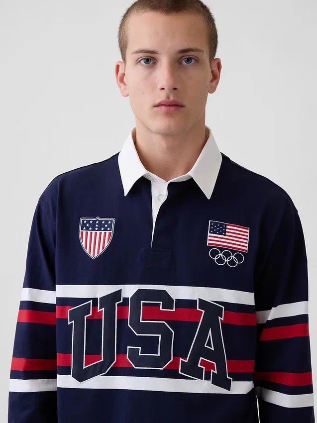 Koszula rugby Team USA dla dorosłych