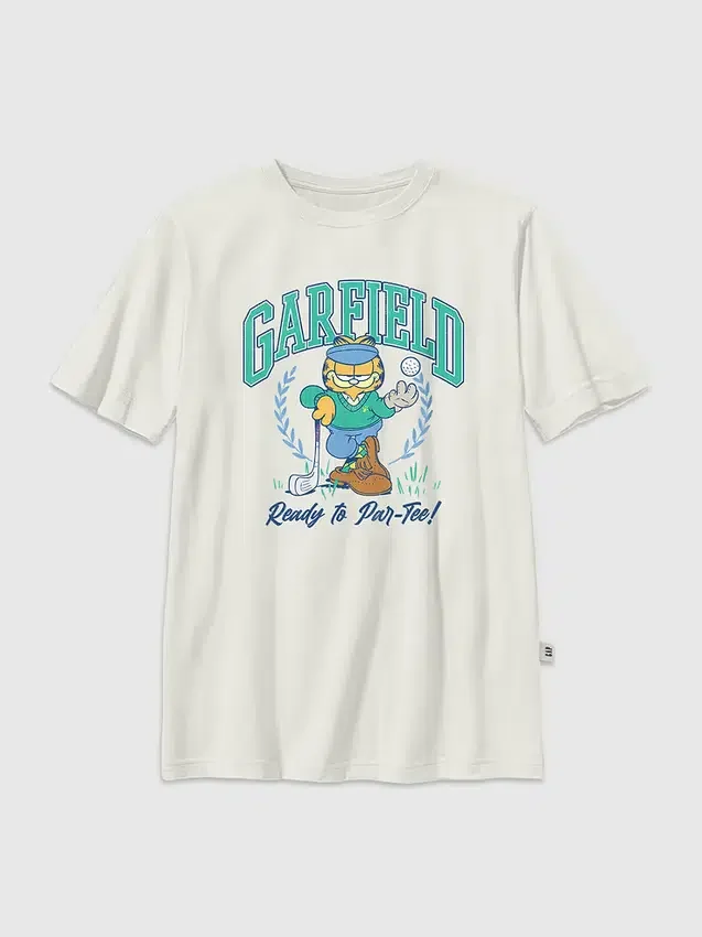Koszula z nadrukiem dla dzieci „Garfield Golf”