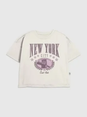 Koszula z nadrukiem dla dzieci „New York College”