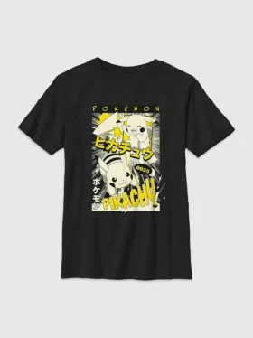 Koszula z nadrukiem dla dzieci z Pikachu z serii Pokémon