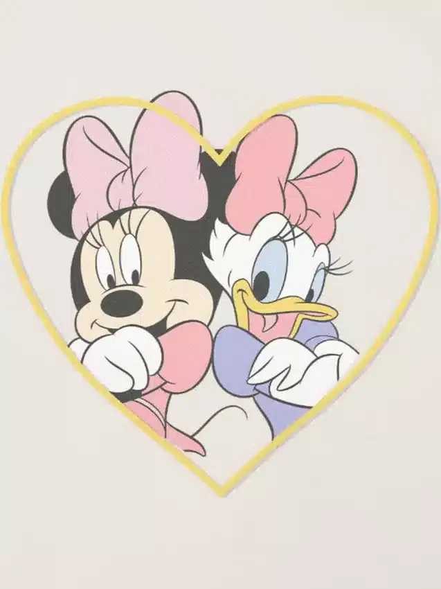 Koszula z nadrukiem dla maluchów przedstawiająca Minnie i Daisy jako najlepsze przyjaciółki