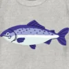Koszula z nadrukiem „Fish” dla maluchów