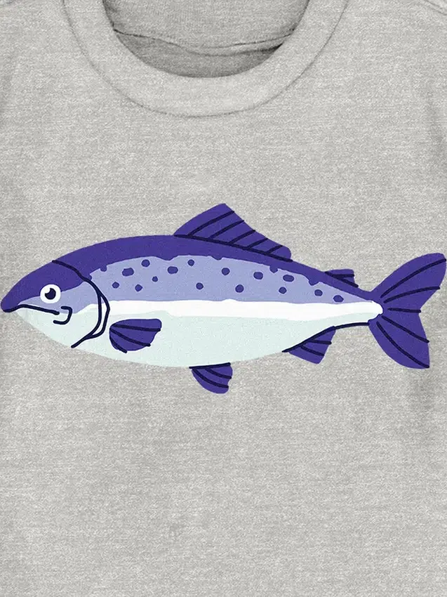 Koszula z nadrukiem „Fish” dla maluchów