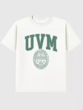 Koszula z nadrukiem herbu Uniwersytetu Vermont