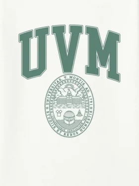 Koszula z nadrukiem herbu Uniwersytetu Vermont
