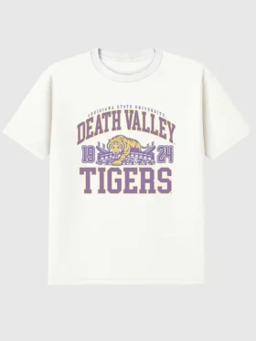 Koszula z nadrukiem „LSU Death Valley Tigers”