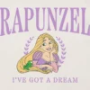 Koszula z nadrukiem „Rapunzel Collegiate” dla maluchów