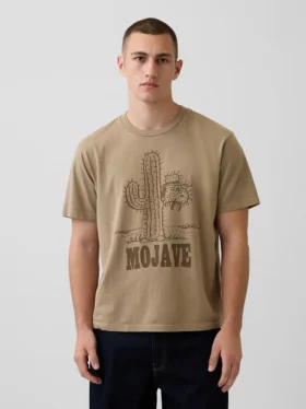 Koszula z nadrukiem „Snoopy Mojave” o luźnym kroju