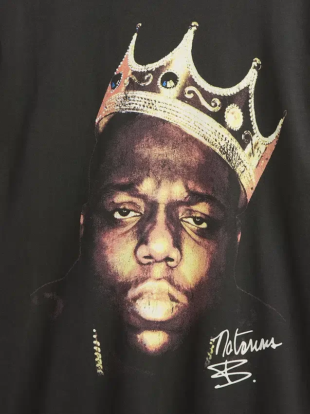 Koszula z nadrukiem The Notorious B.I.G. o luźnym kroju