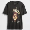 Koszula z nadrukiem The Notorious B.I.G. o luźnym kroju