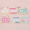 Koszulka dla malucha z nadrukiem „Colorful Train”