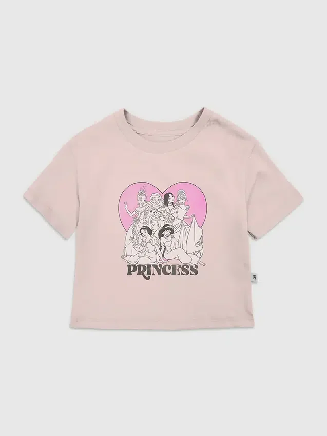 Koszulka dla malucha z nadrukiem „Disney Princess Heart”