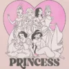Koszulka dla malucha z nadrukiem „Disney Princess Heart”
