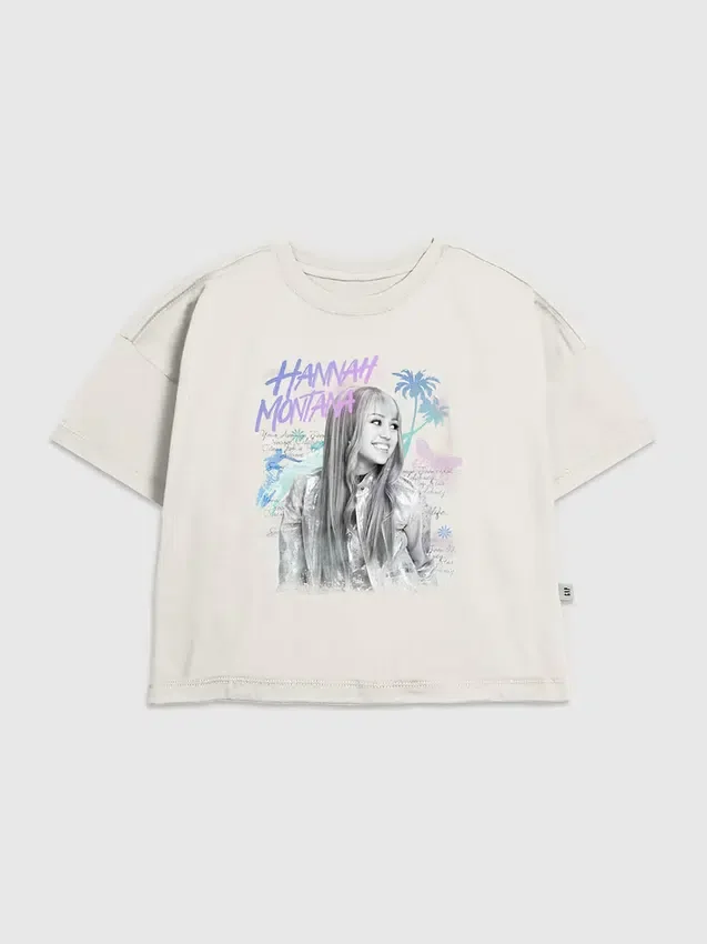Koszulka dziecięca z nadrukiem „Hannah Montana Beach Vibes”