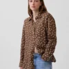 Koszulka oversize ze 100% lnu