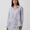 Koszulka oversize ze 100% lnu
