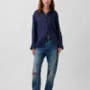 Koszulka oversize ze 100% lnu