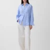 Koszulka oversize ze 100% lnu