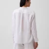 Koszulka oversize ze 100% lnu