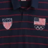 Koszulka polo dla dorosłych z motywem Team USA